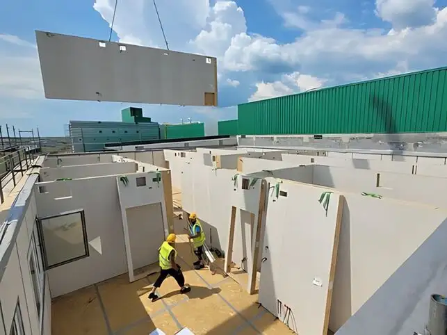 surlvation de construction en ossature bois