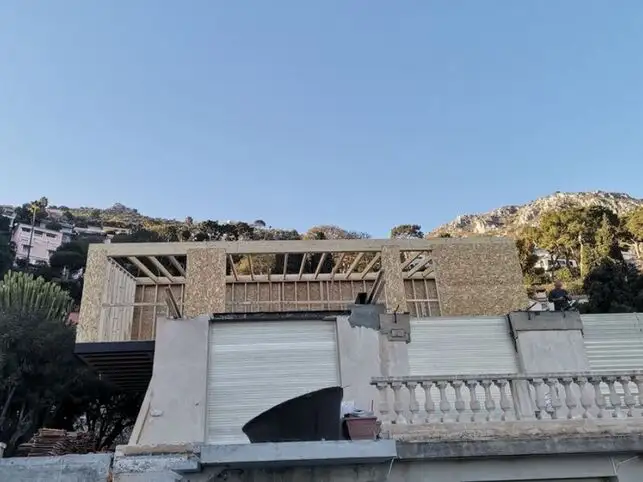surlvation de construction en ossature bois