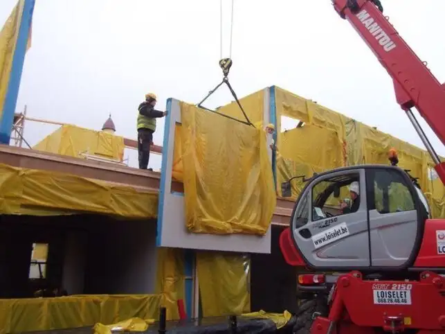 construction maison bois haute densit